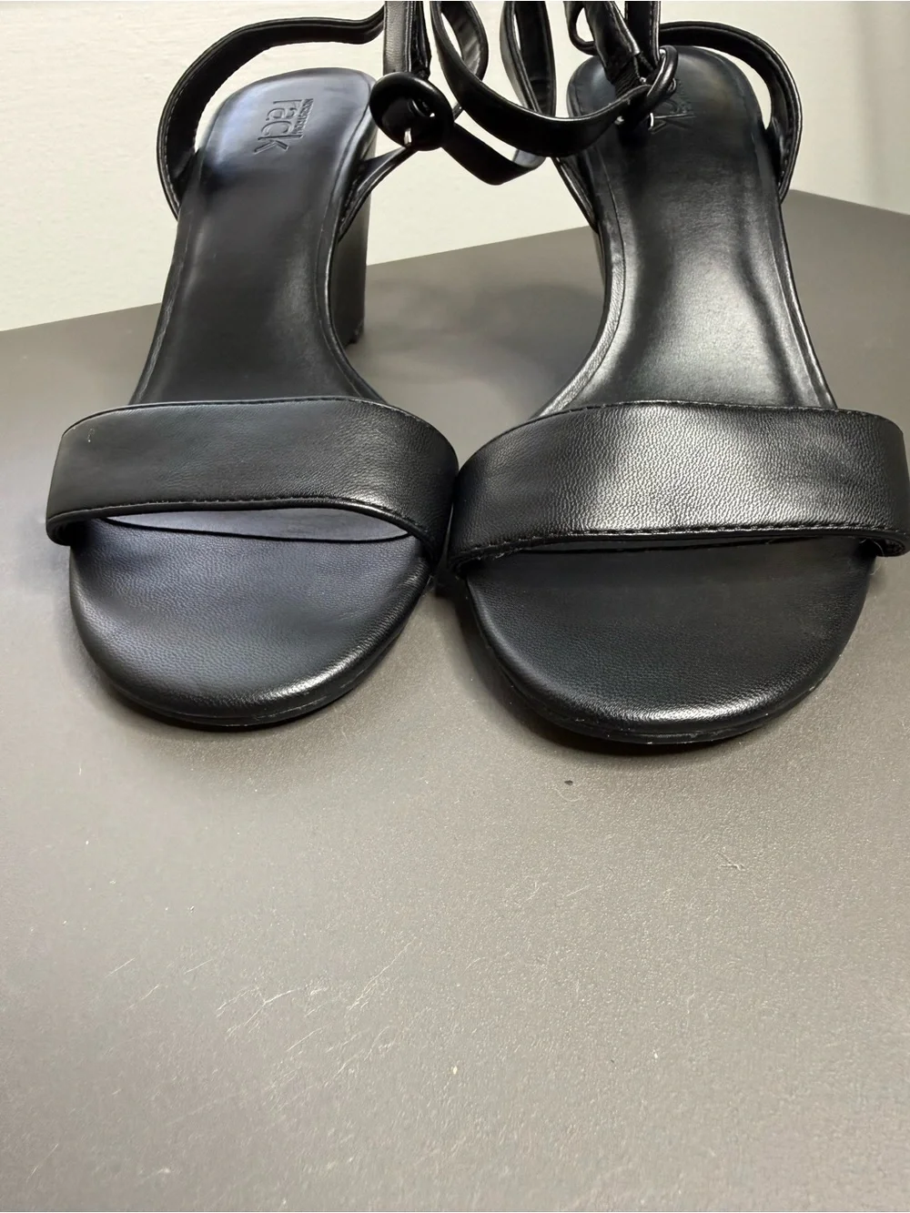 Nordstrom Rack Carrie Wedge Sandal In Black